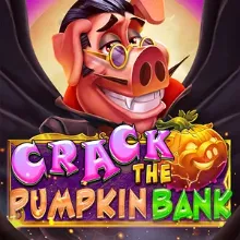 Crack the pumpkin bank